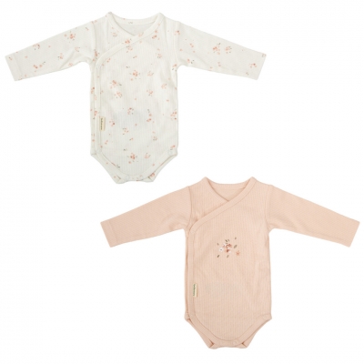 Pack de dos bodies manga larga Monet