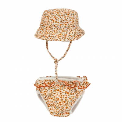 Conjunto de bañador pañal y gorra 3-12 meses Formentera