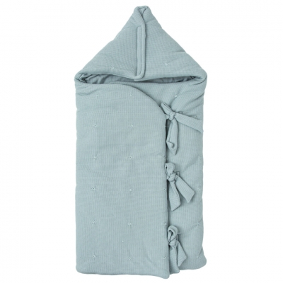Saco para capazo con capucha Basic Azul