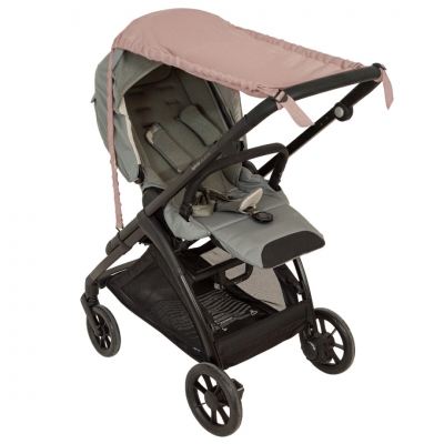 Toldo protección solar para carro Rosa