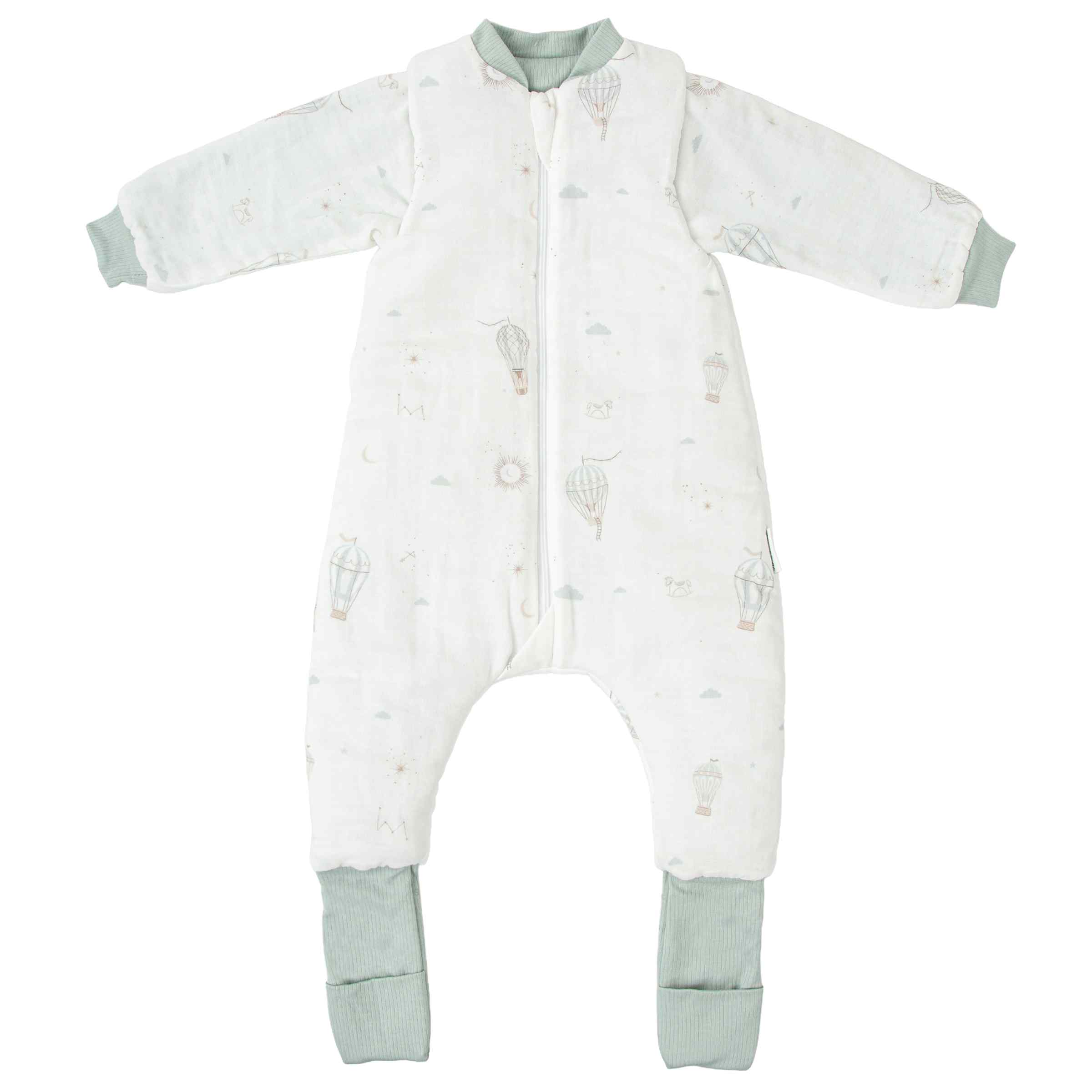 58853516 Saco de dormir de invierno con mangas extraíbles 75 cm Blue Sky - Imagen 1