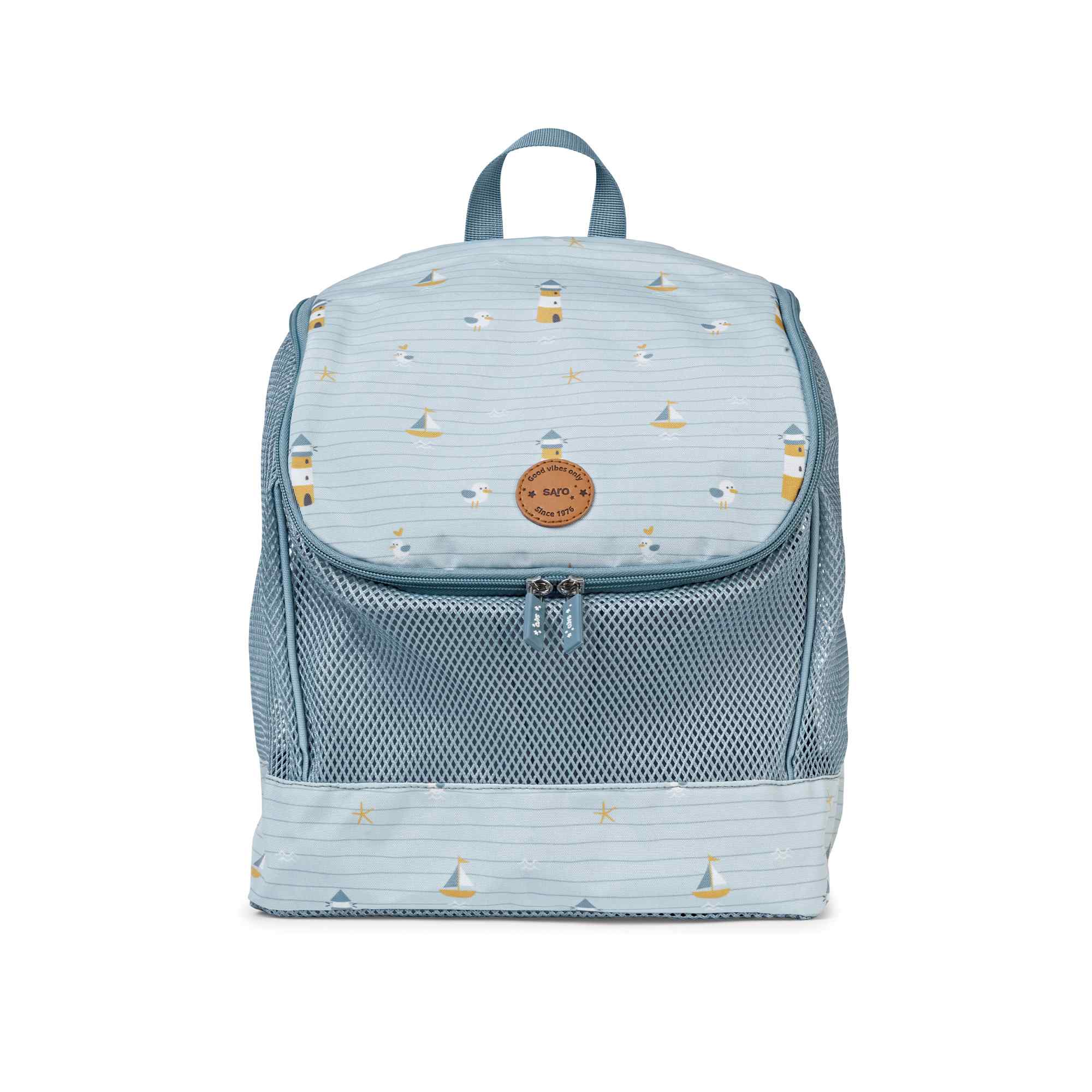 61523_A Mochila de playa antiarena Navy Hugs - Imagen 1
