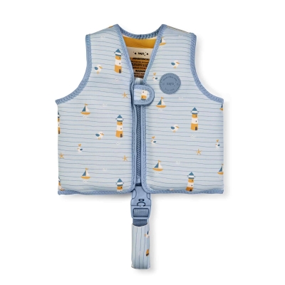 Chaleco flotador de aprendizaje 1-3 años Navy Hugs