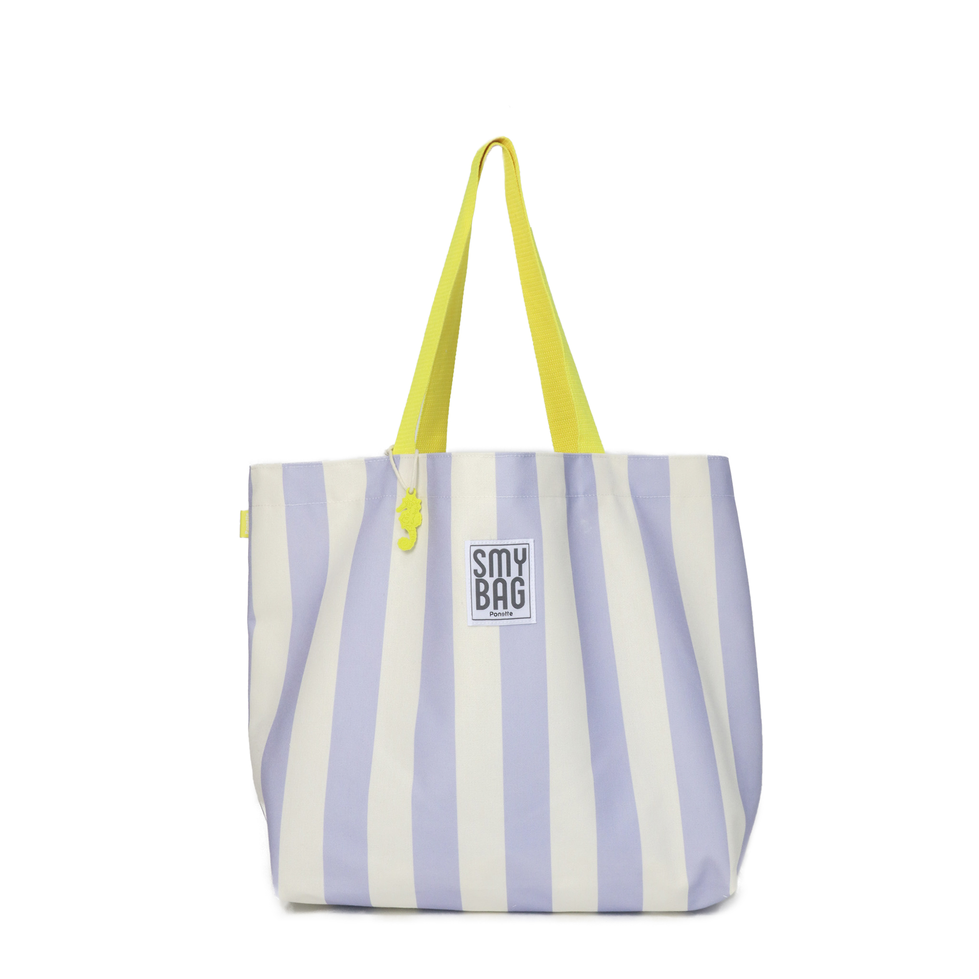 62223 Bolsa de playa BeachLife familiar_0052_IMG_1779 Bolsa de playa familiar rayas lilas - Imagen 1