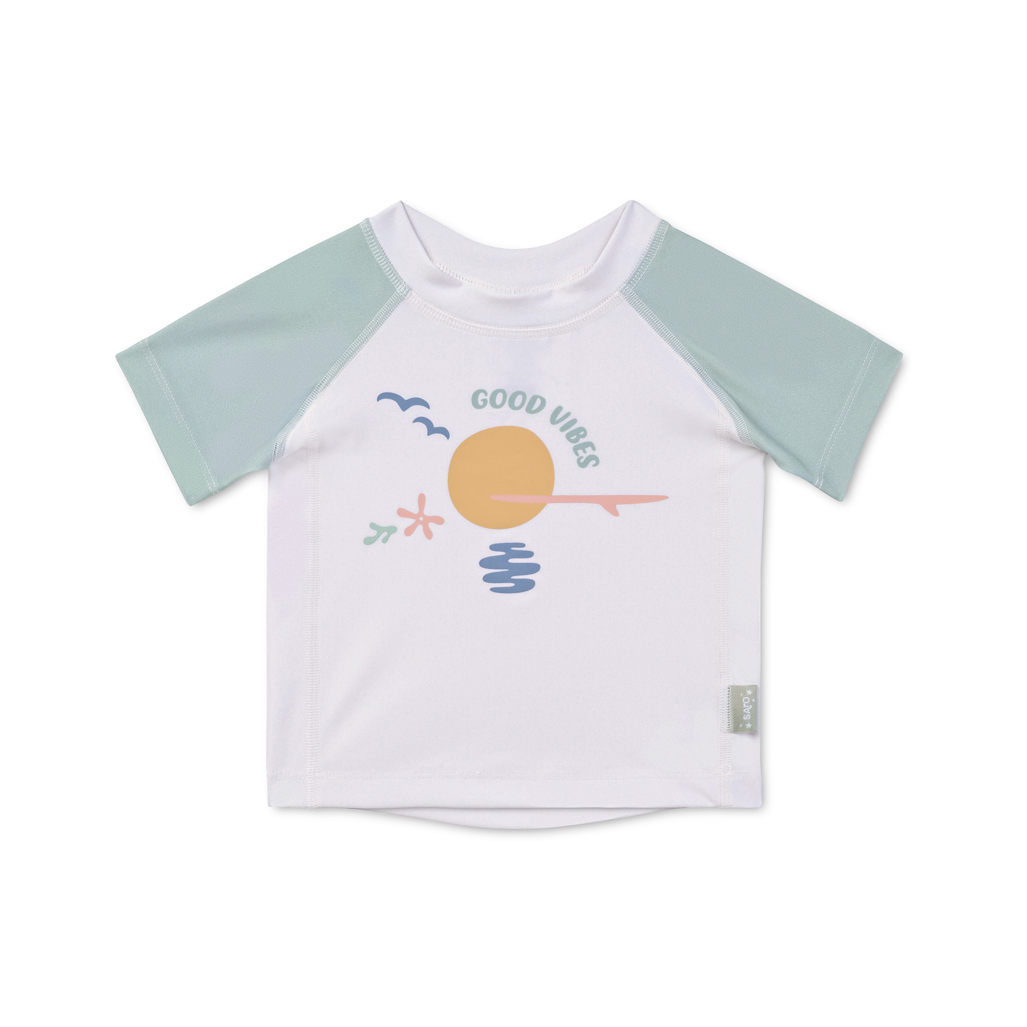 64050-64060-64070-64080-64090_A Camiseta con protección solar 12-18 meses Good Vibes - Imagen 1