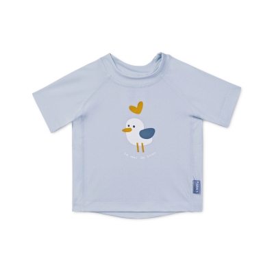 Camiseta con protección solar 6-12 meses Navy Hugs