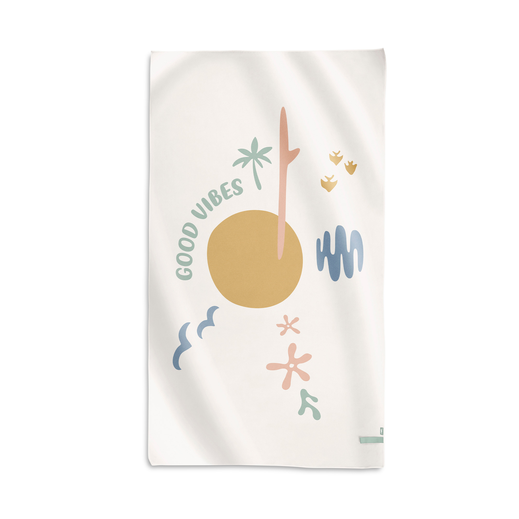 64320_A Toalla de playa infantil 90x160cm Good Vibes - Imagen 1