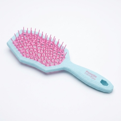 Cepillo desenredante secado rápido AZul y Rosa