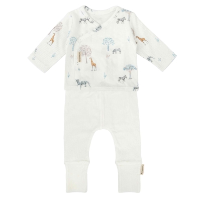 Conjunto de jubón y polaina 1-3 meses Tanzania
