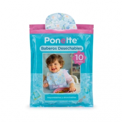 Pack de 10 baberos deshechables