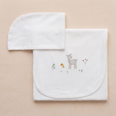 Juego de sábanas de punto para carrito Deer