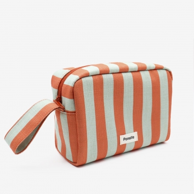 Neceser Infantil de Menorca Rayas Naranja Ponette