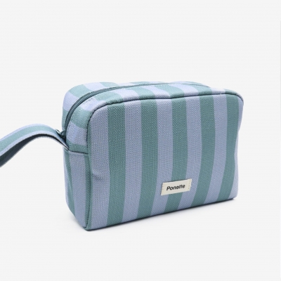 Neceser Infantil de Menorca Rayas Azul Ponette