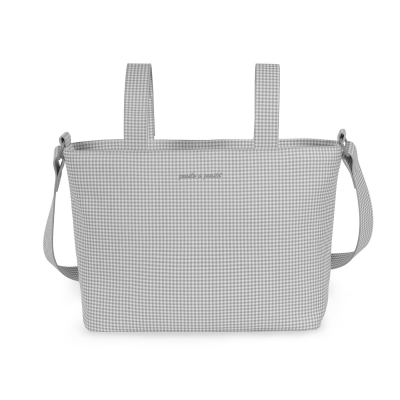 Bolso Crossbody Piel Little Bloom Vichy Gris