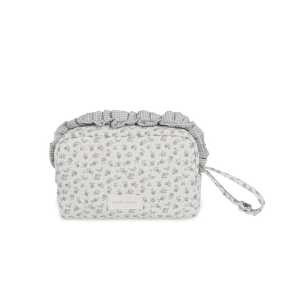 Neceser Flores Little Bloom Gris