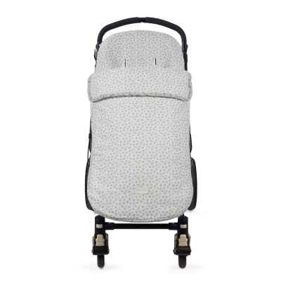 Saco de Silla Entretiempo Little Bloom Flor Gris TOG 2.5