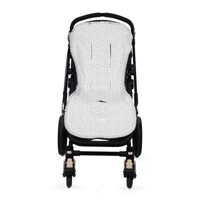 Colchoneta universal para Silla de Paseo Little Bloom Flor Gris