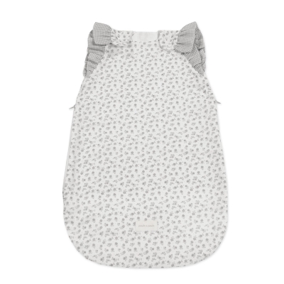 Saco de Dormir de Verano Little Bloom Flor Gris TOG 0.5