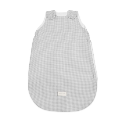 Saco de Dormir de Verano Little Bloom Vichy Gris TOG 0.5