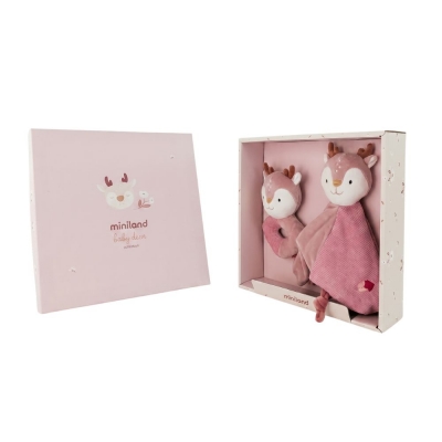 Pack de Regalo Bebé Baby Deer Organics Miniland