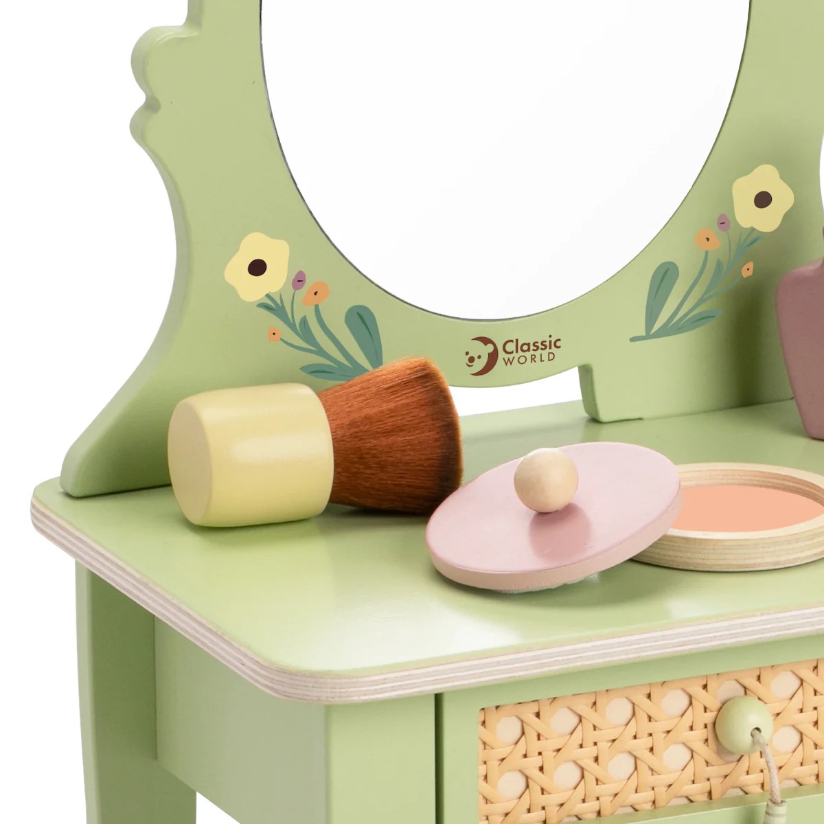 Tocador infantil Vintage de Madera - Imagen 5
