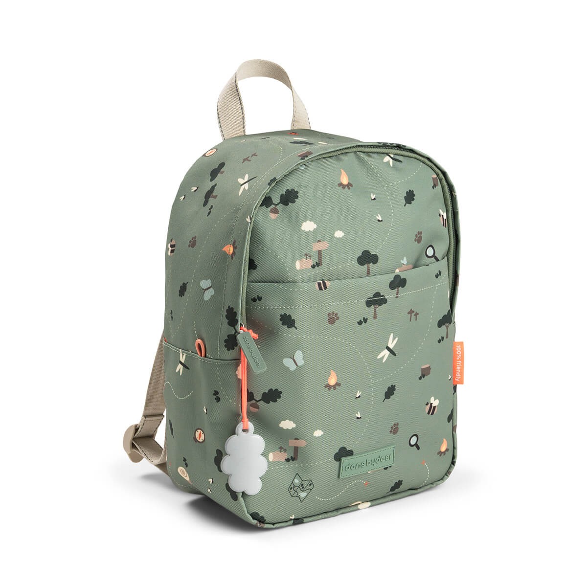 imgi_19_7063013 Mochila Infantil Kids Backpack Tiny Trails Green - Imagen 1