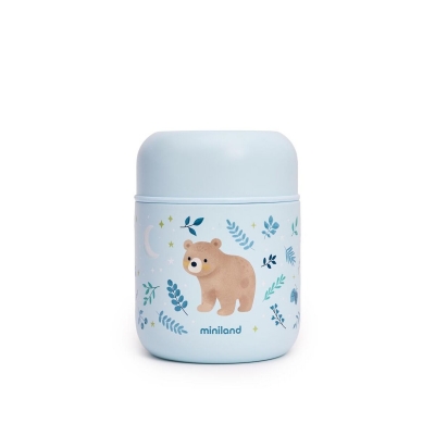 Termo para Sólidos de Acero Inoxidable 280ml Mini Bear de Miniland