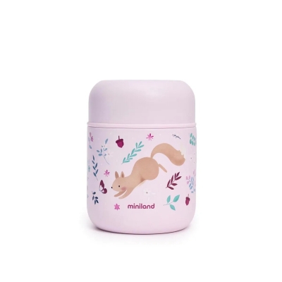 Termo para Sólidos de Acero Inoxidable 280ml Mini Squirrel de Miniland
