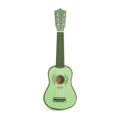 Guitarra Vintage de Madera Verde Classic World
