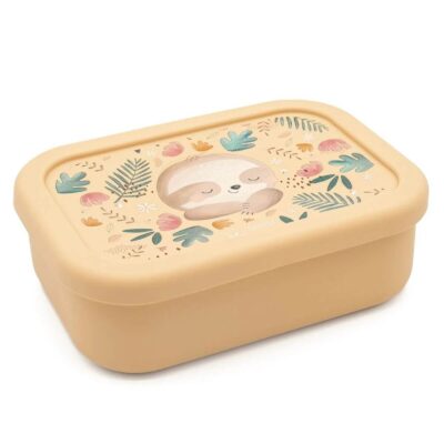 Caja de Almuerzo de Silicona Perezoso de Sassi