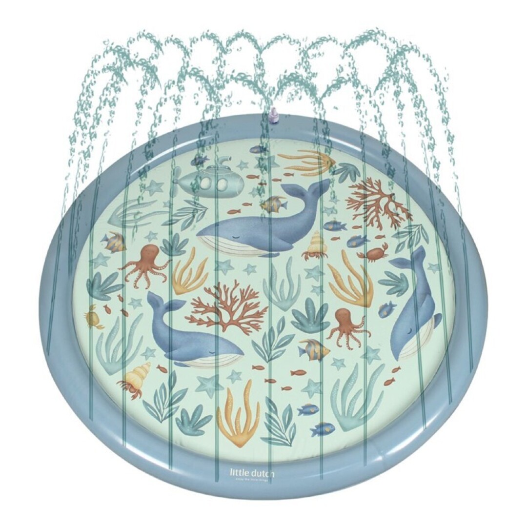 T8KY00020080 Playmat con Rociadores Océano Little Dutch - Imagen 1