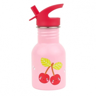 Botella Infantil de Acero Inoxidable Mini Cerezas de A Little Lovely Company