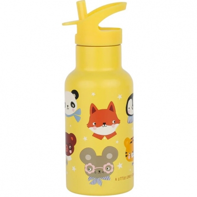 Botella Infantil de Acero Inoxidable Animales de A Little Lovely Company