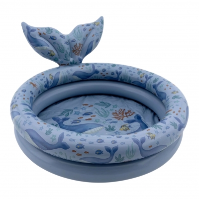 Piscina 80 cm Ocean con Cola Little Dutch