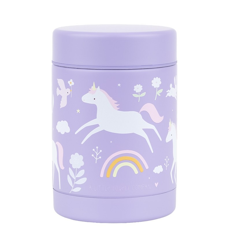 imgi_3_T8KY00019983-03 (1) Termo para Sólidos de Acero Inoxidable Unicornios de A Little Lovely Company - Imagen 1