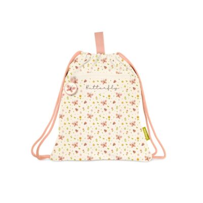 Mochila Saco Impermeable Infantil  Butterfly de Miniland